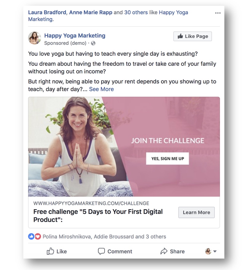 how to set up your first facebook ad facebook ad examples