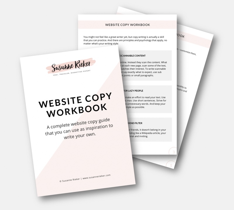 websitecopy Website Copy Workbook