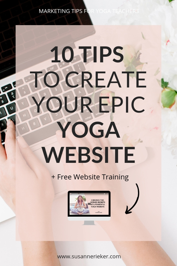create-epic-yoga-website 10 Tips to Create Your Epic Yoga Website