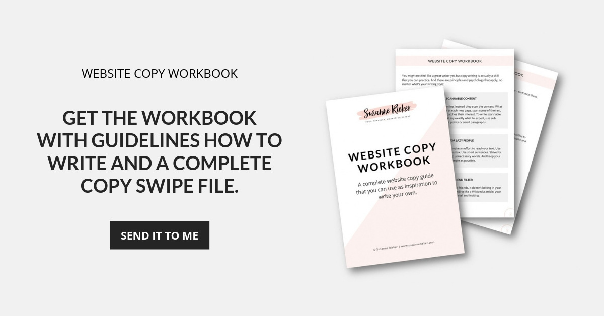 Website Copy Workbook