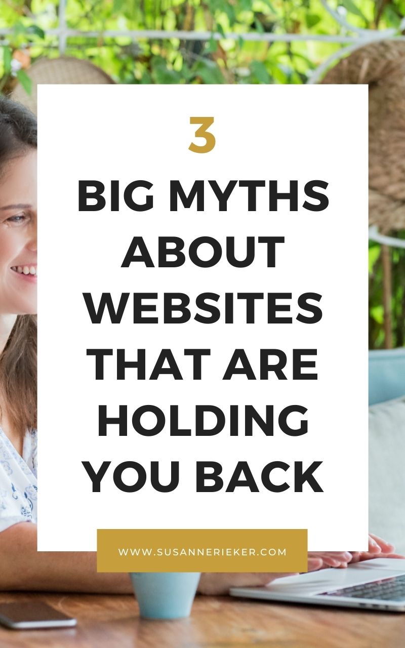 Blissful Biz Podcast | 3 Big Myths About Websites That Are Holding You Back 3 Big Myths About Websites That Are Holding You Back