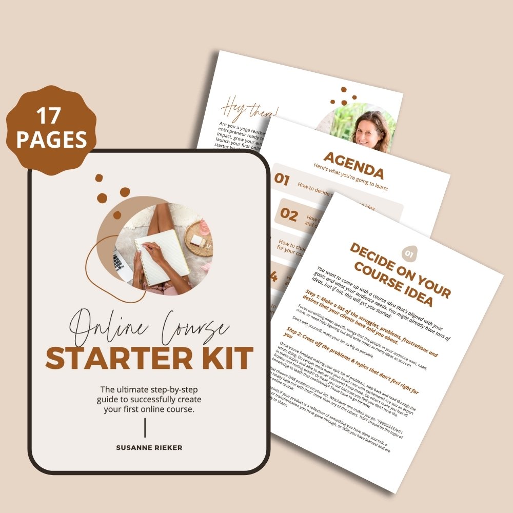 Online Course Starter Kit