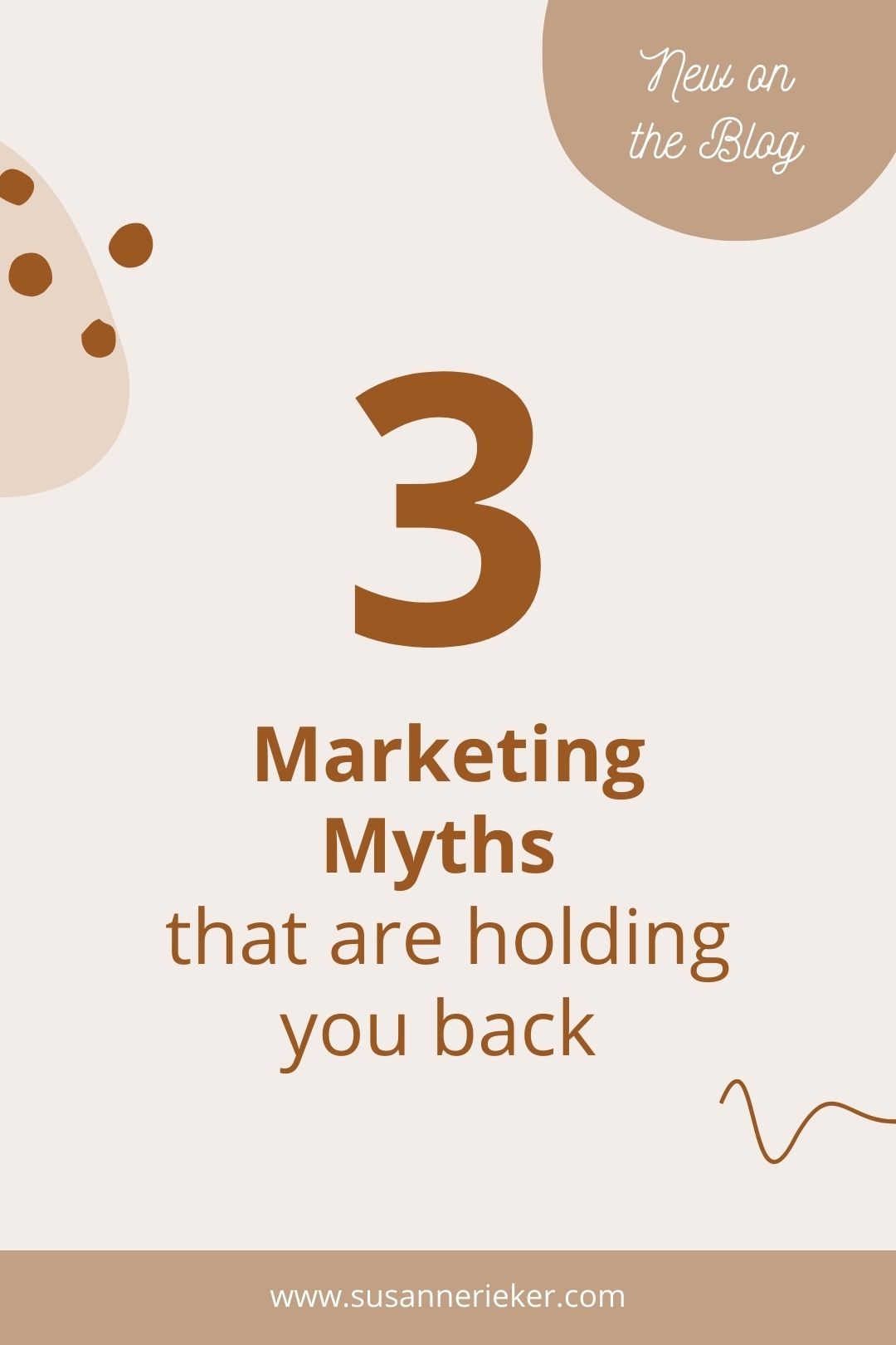 3 Marketing Myths That Are Holding You Back Pinterest Graphic