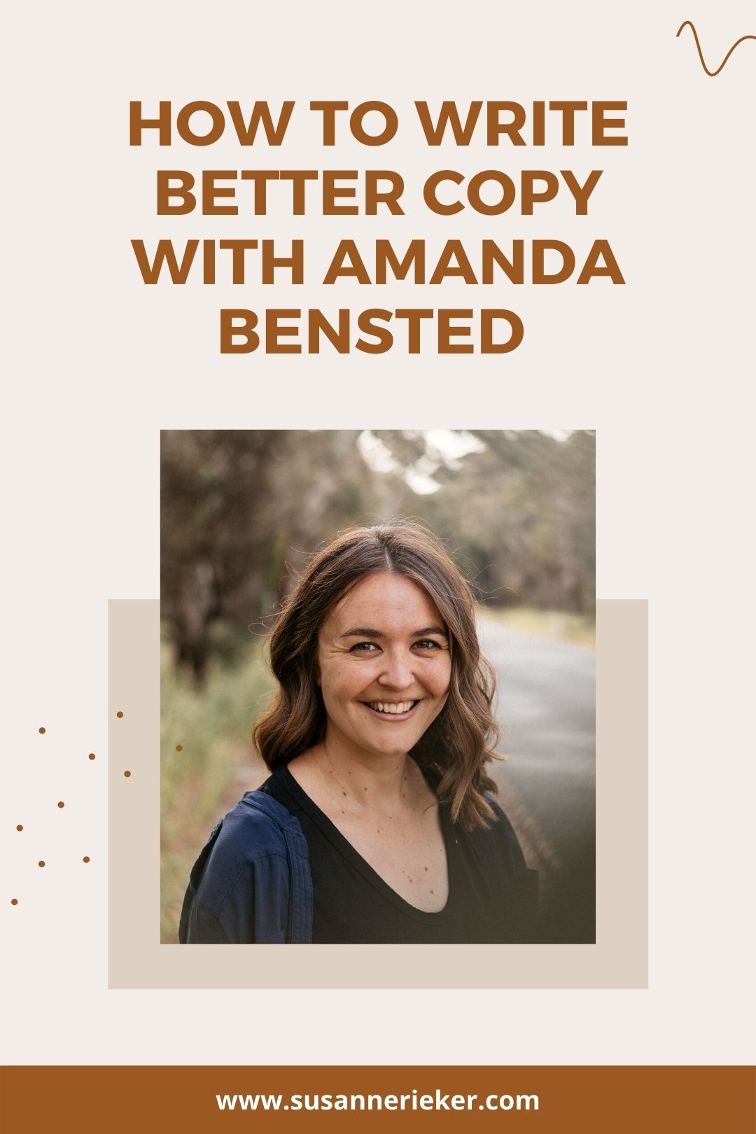 Blissful Biz Podcast | How to Write Better Copy with Amanda Bensted Amanda Bensted