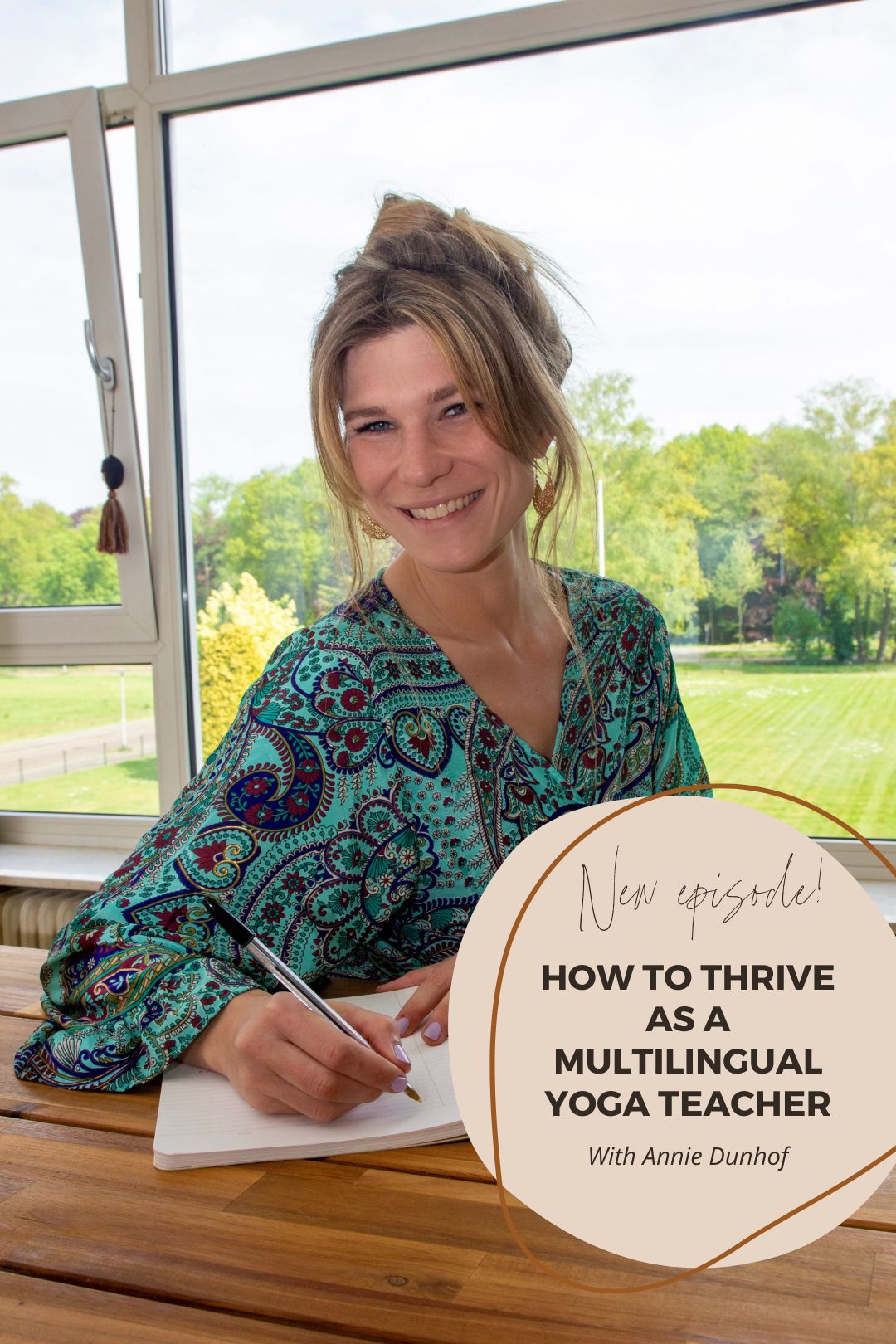 Blissful Biz Podcast | How to Thrive as a Multilingual Yoga Teacher with Annie from Enga Unite